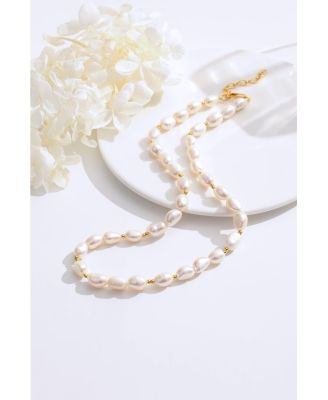 Mera Baroque Freshwater Pearl Beaded Necklace