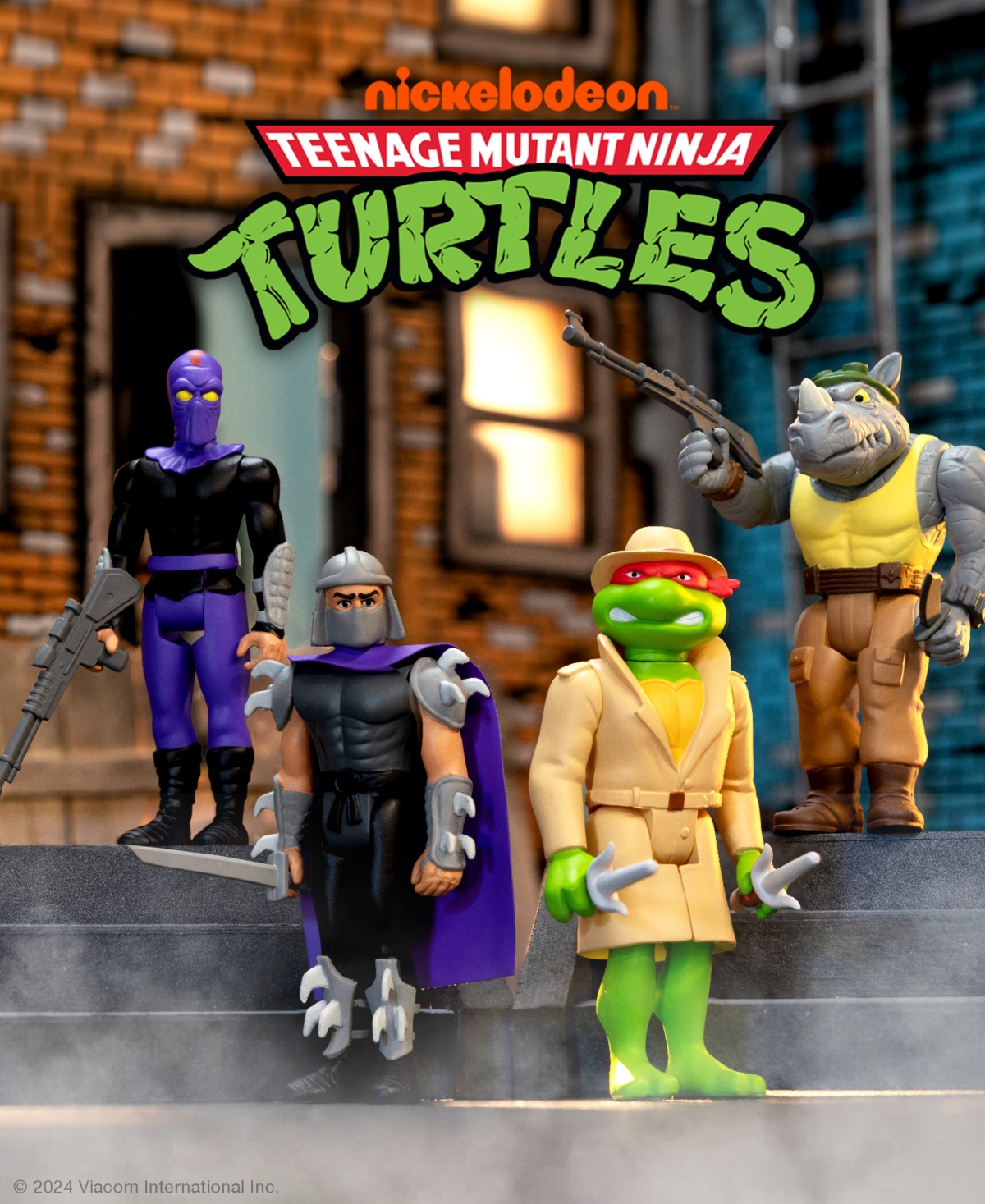 Super 7 Teenage Mutant Ninja Turtles Reaction Figures Wave 08 In No Color