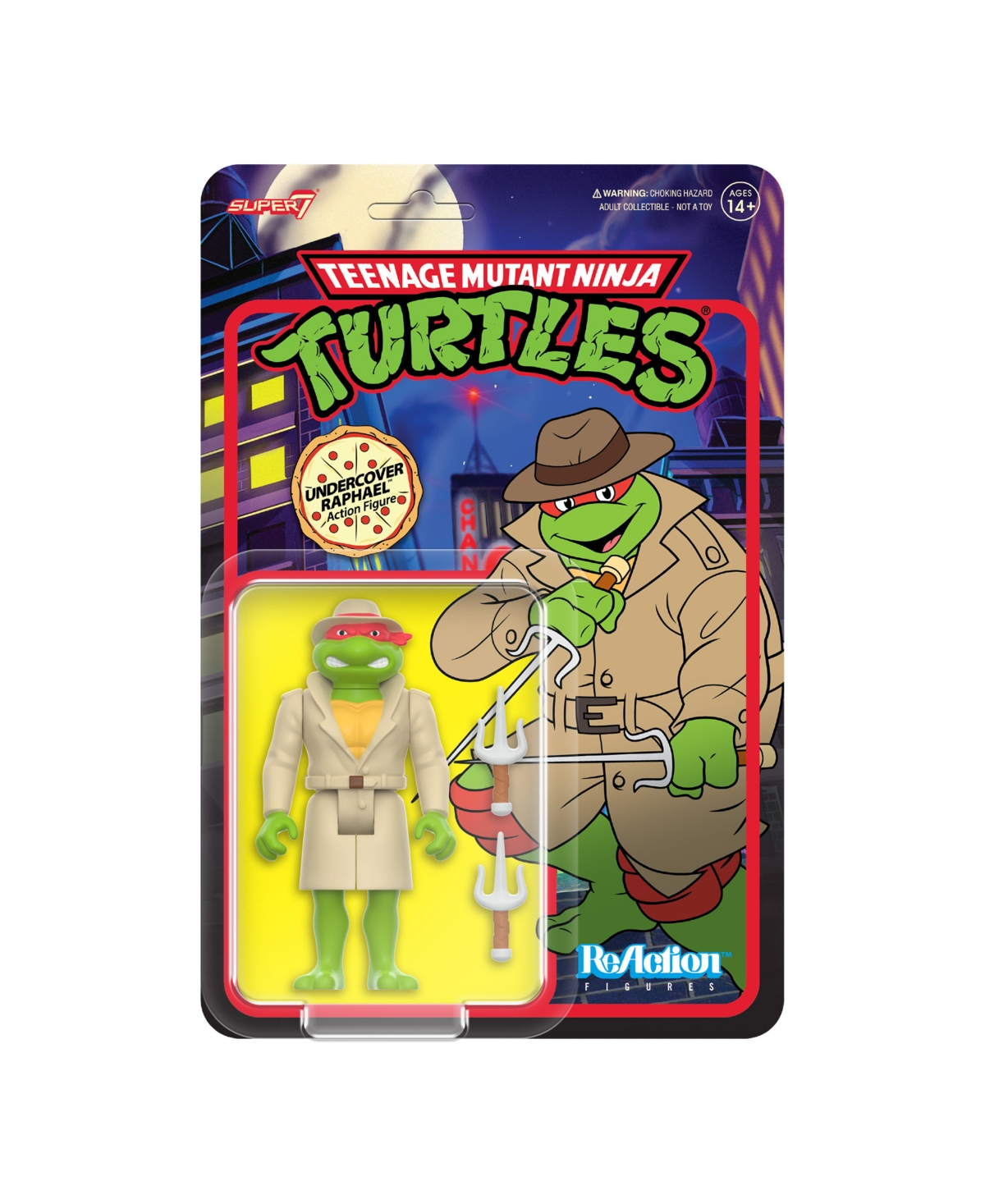 Teenage Mutant Ninja Turtles Reaction Figures Wave 08 - Undercover Raphael Cartoon
