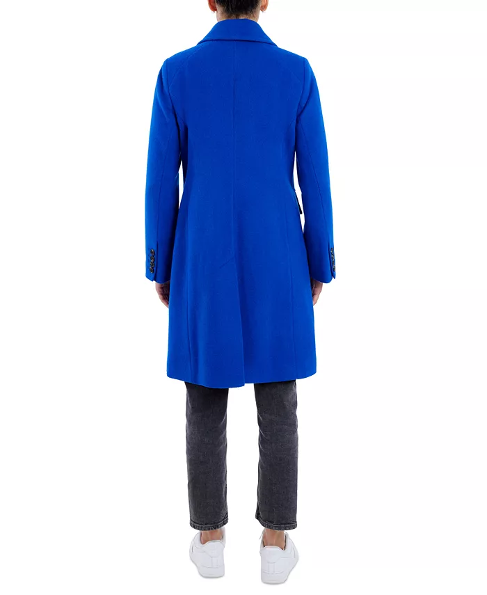 Women's Collared Button-Front Walker Coat - thumbnail 2