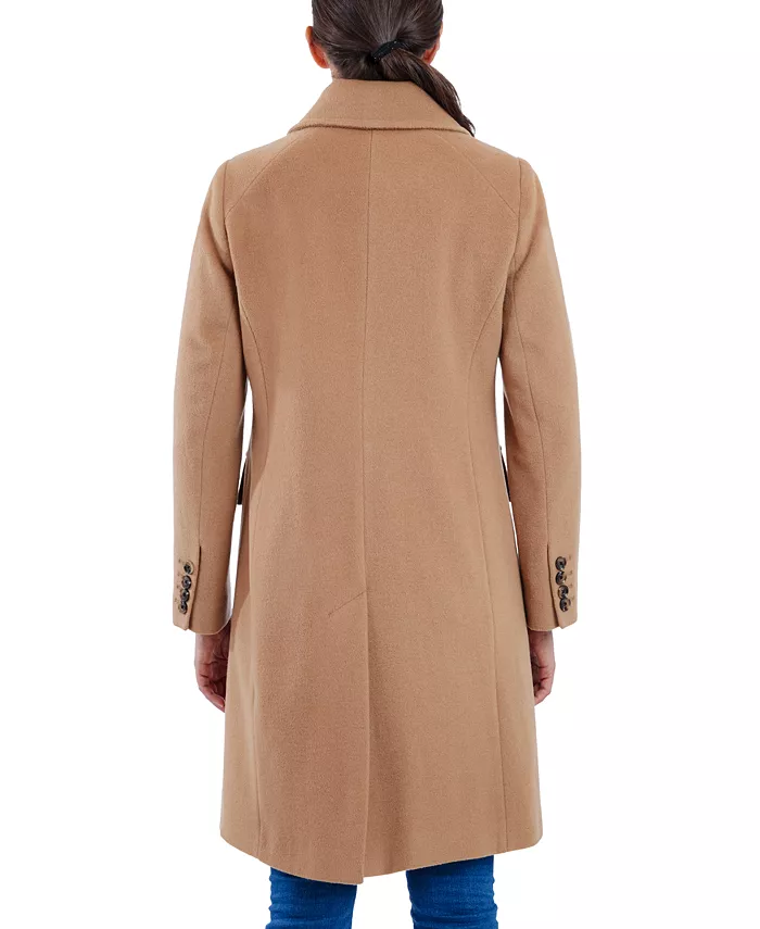 Women's Collared Button-Front Walker Coat - thumbnail 6