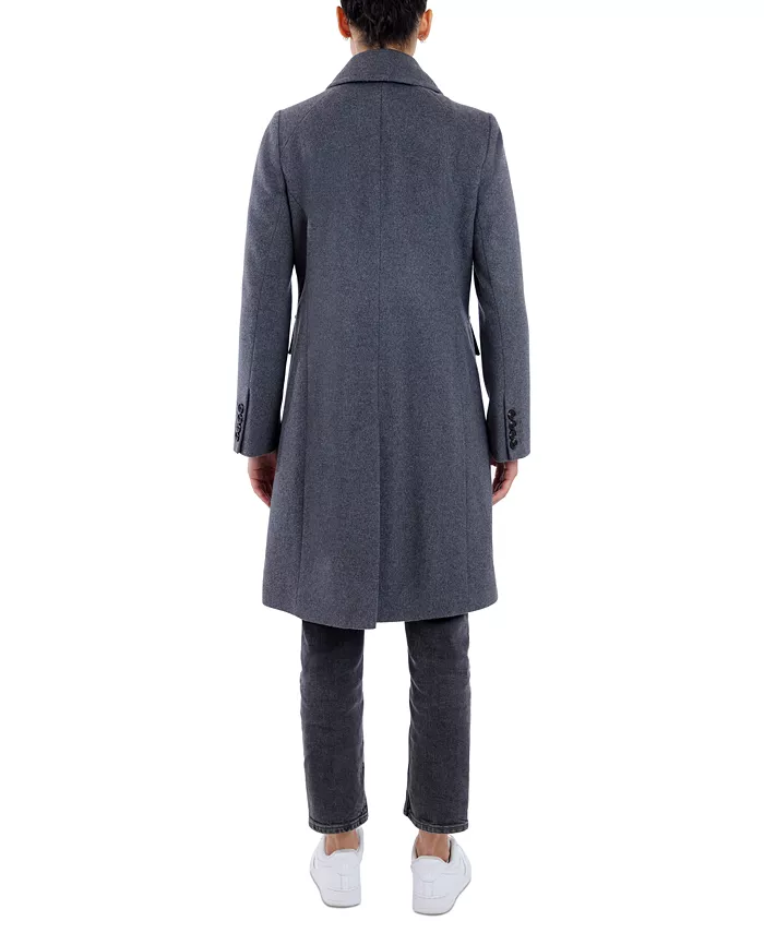 Women's Collared Button-Front Walker Coat - thumbnail 4