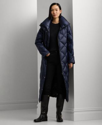 Packable quilted down coat lauren ralph lauren best sale