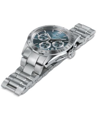 Men's Swiss Automatic Chronograph Jazzmaster Performer Stainless Steel Bracelet Watch 42mm