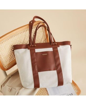 Large Canvas Diaper Tote Bag