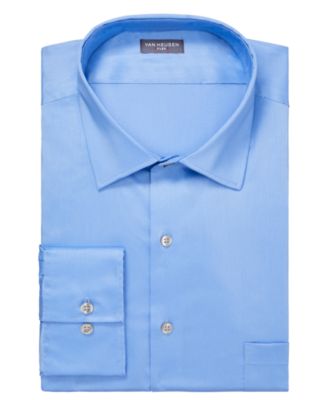 Big Men's Ultra Wrinkle Free Solid Dress Shirt