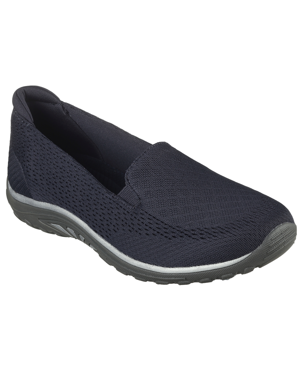 Women's Relaxed Fit Reggae Fest - Willows Vibe Slip-On Casual Walking Sneakers from Finish Line - Navy