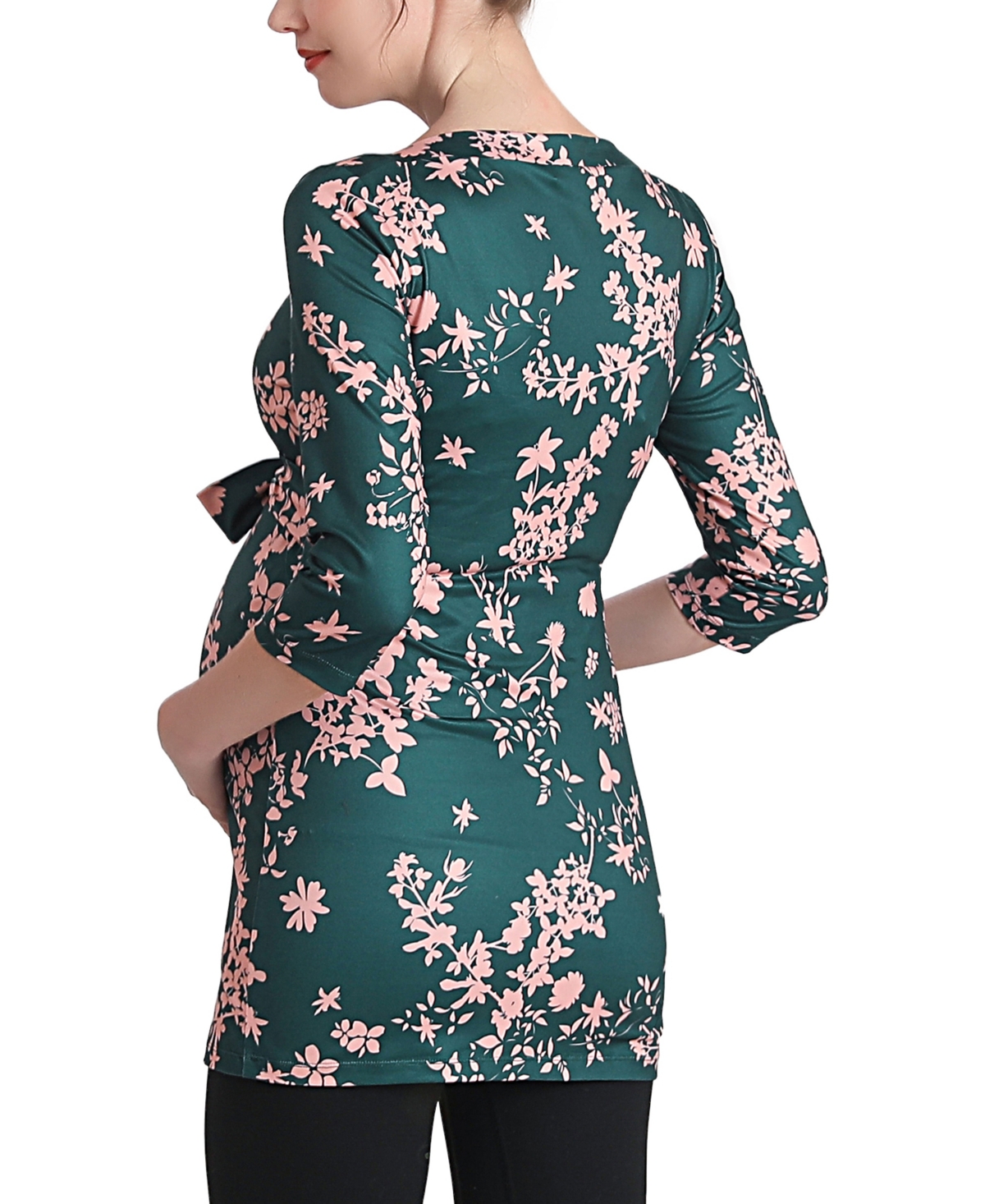 kimi + kai Maternity Aaira Boat Neck Top