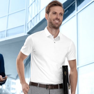 Men's Designer Golf Polo Shirt - 3 Pack