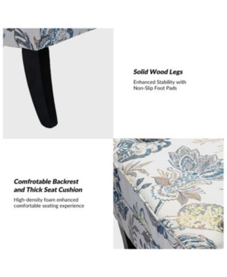 Herrera Classic Upholstered Armchair with Nail Head Trim