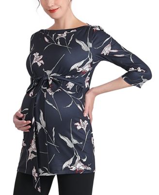 Maternity Aaira Boat Neck Top