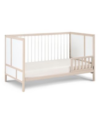 Pixie Finn 3-in-1 Convertible Crib in Washed Natural/White