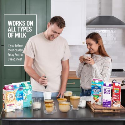 Handheld Milk Frother for Coffee with Upgraded Titanium Motor