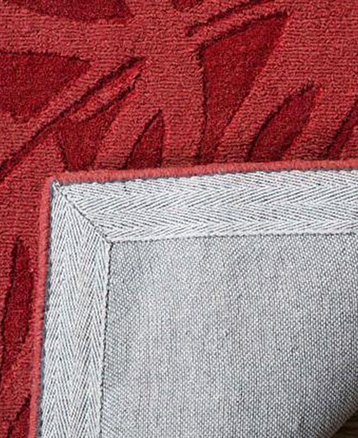 Martha Stewart Collection Breeze MSR4621BArea Rug - Burgundy