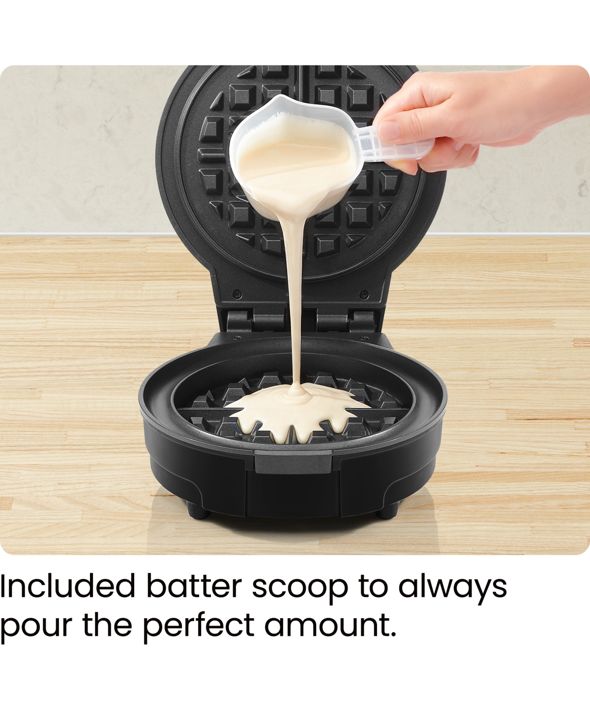 Chefman Anti-Overflow Belgian Waffle Maker w/ Shade Selector, Non Stick Plates