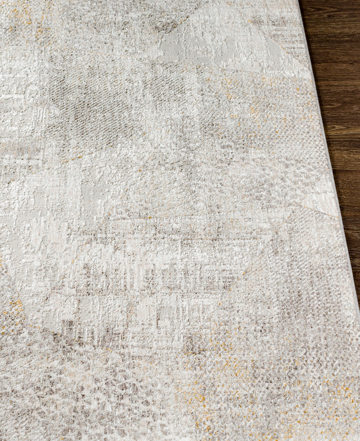 Surya Carmel Crl-2303 6'7x9'6 Area Rug In Silver