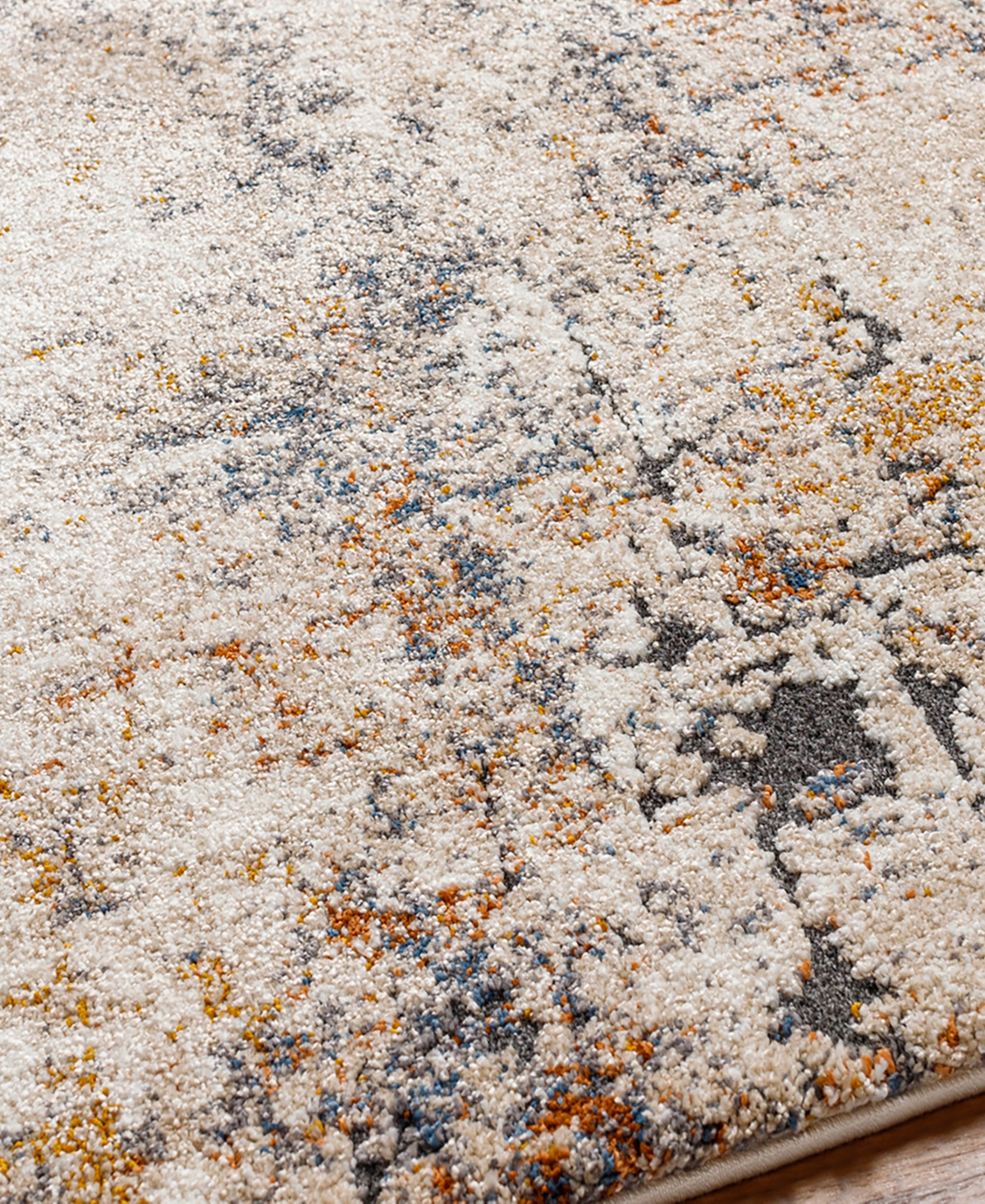 Surya Tuscany Tus-2339 7'10x10'3 Area Rug In Charcoal