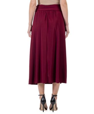 Foldover Maxi Pocket Skirt
