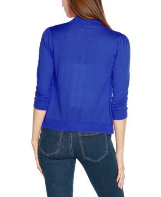 Women's 3/4 Sleeve Open Front Cardigan Sweater