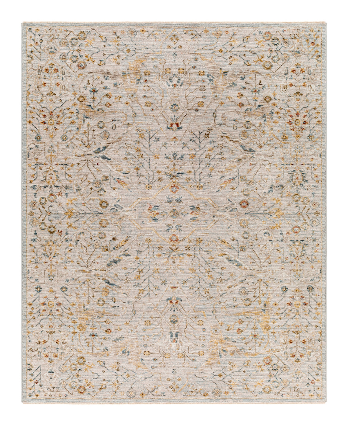 Livabliss Reina Ren-2300 2'x3' Area Rug In Silver