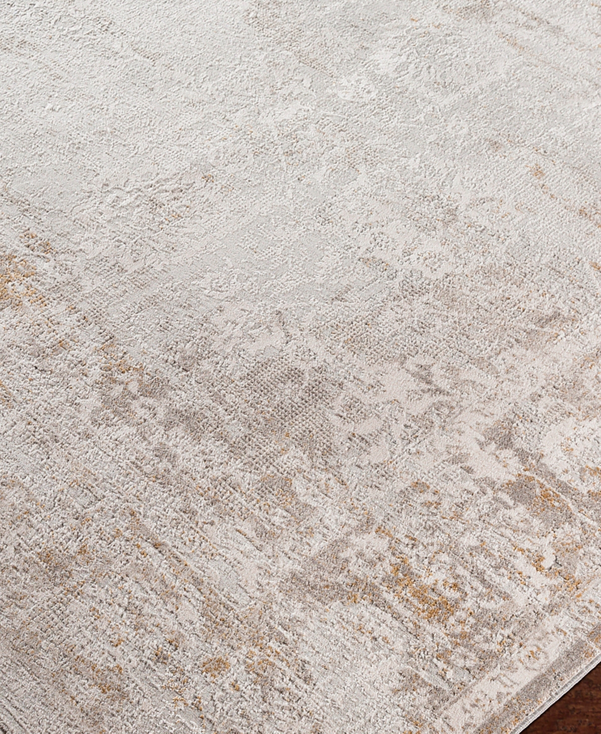 Surya Carmel Crl-2305 7'10x10' Area Rug In Gray- Bone