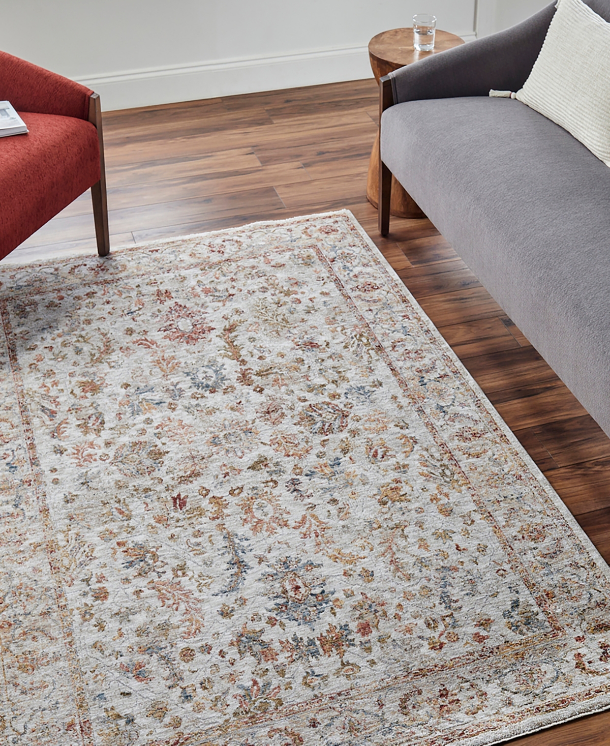 Shop Surya Mona Lisa Mni-2311 5'x7'5 Area Rug In Rust-denim