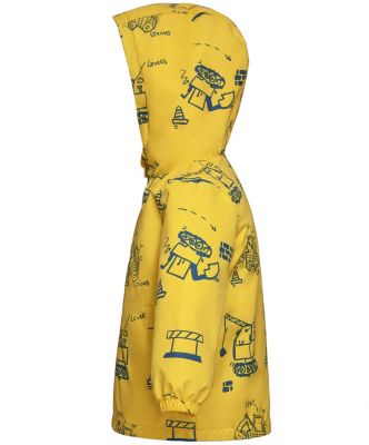 Toddler Boys Fleece Lined Windbreaker Rain Jacket