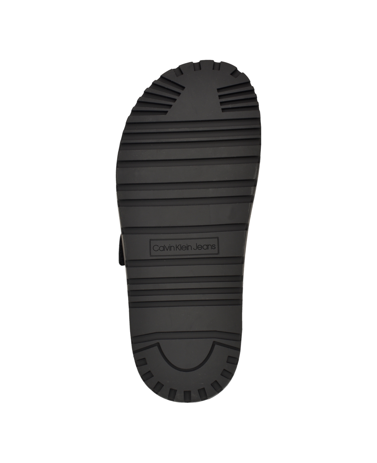 Shop Calvin Klein Women's Donnie Double Adjustable Strap Sandals In Black- Manmade