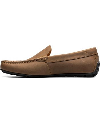Florsheim Motor Cognac Leather Moc Toe Venetian Driving Shoe (USA Men Size)