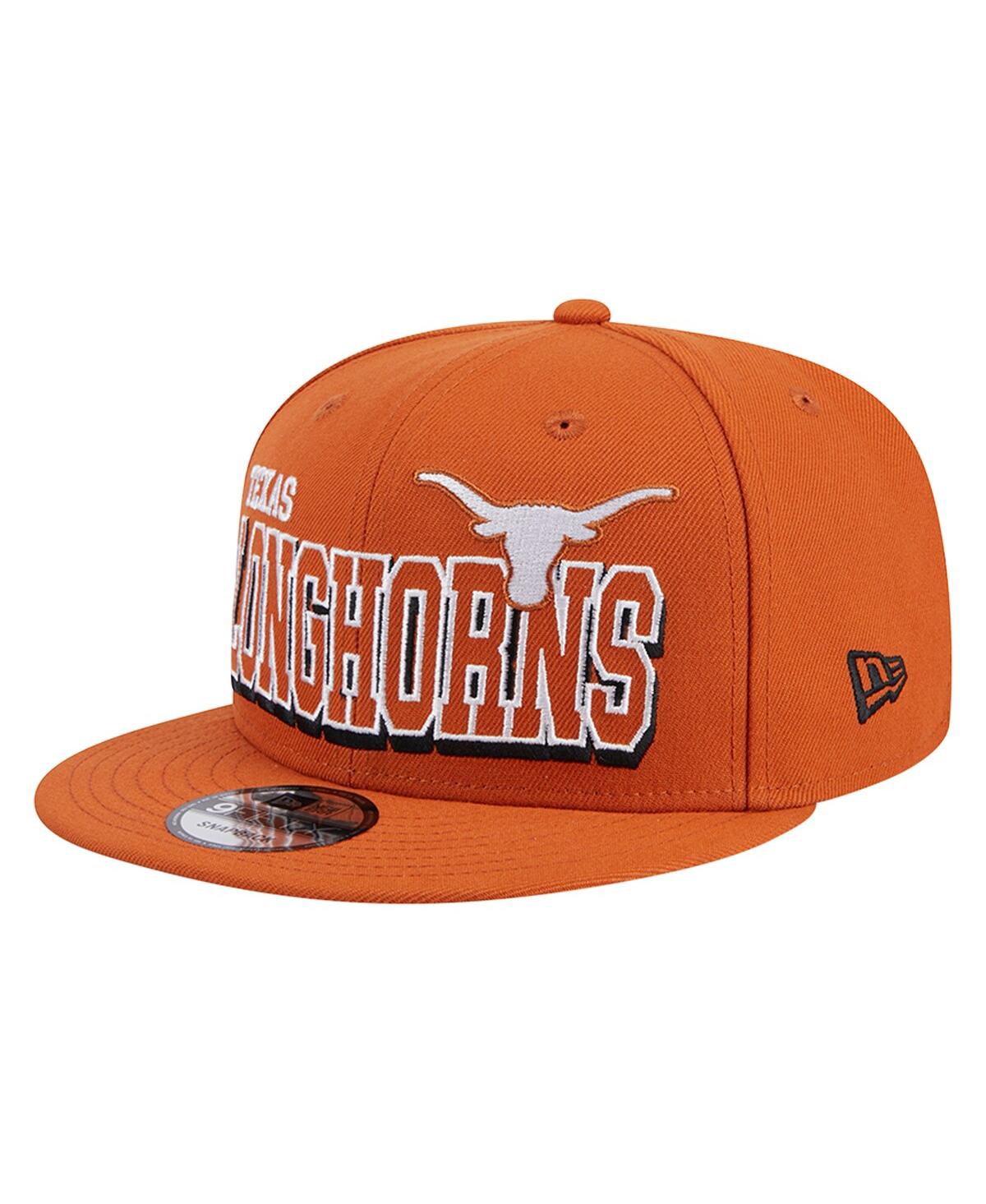Men's Texas Orange Texas Longhorns Game Day 9fifty Snapback Hat - Burnt Oran