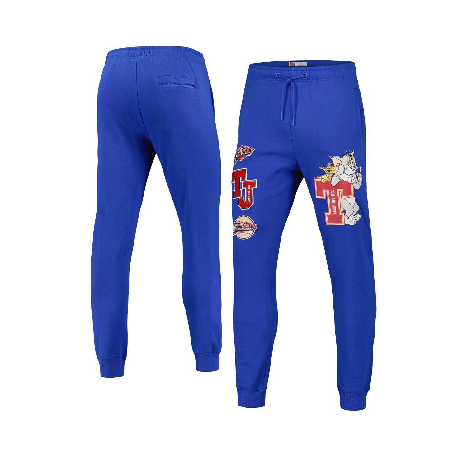 Men's Royal Tom and Jerry University Jogger Pants