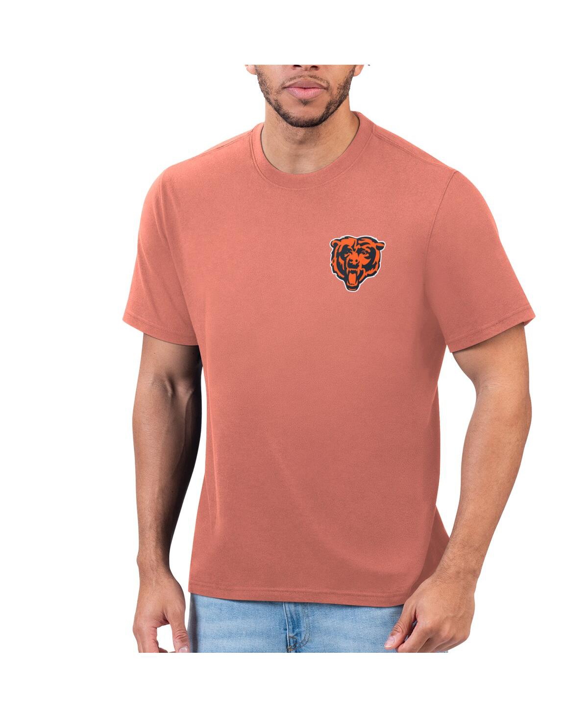 Shop Margaritaville Men's Orange Chicago Bears T-shirt
