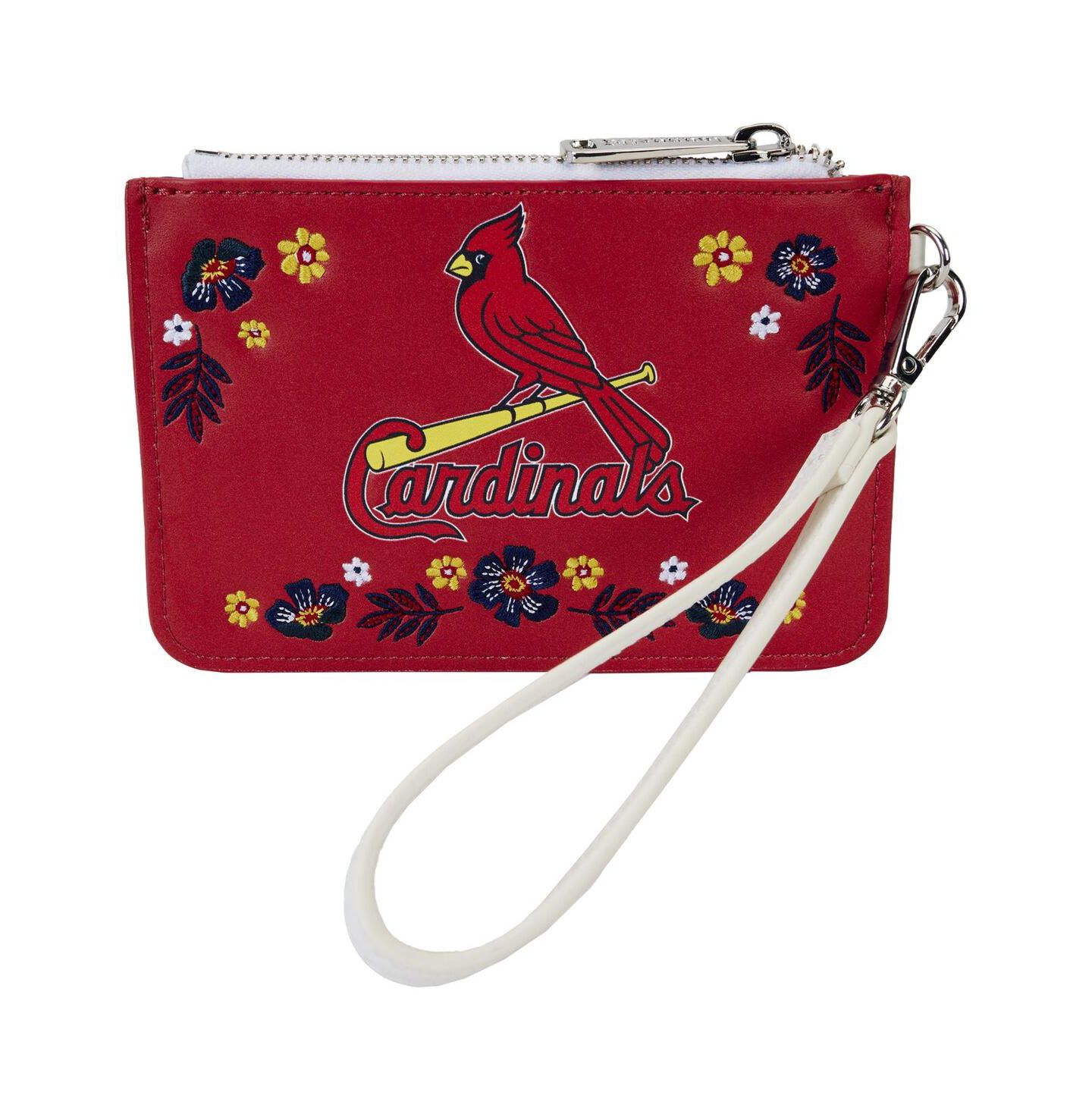 Женский клатч Loungefly St. Louis Cardinals Floral Wrist Clutch — фото 1