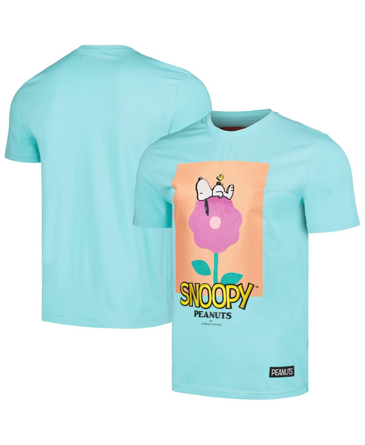 Shop Freeze Max Men's Mint Peanuts Snoopy T-shirt