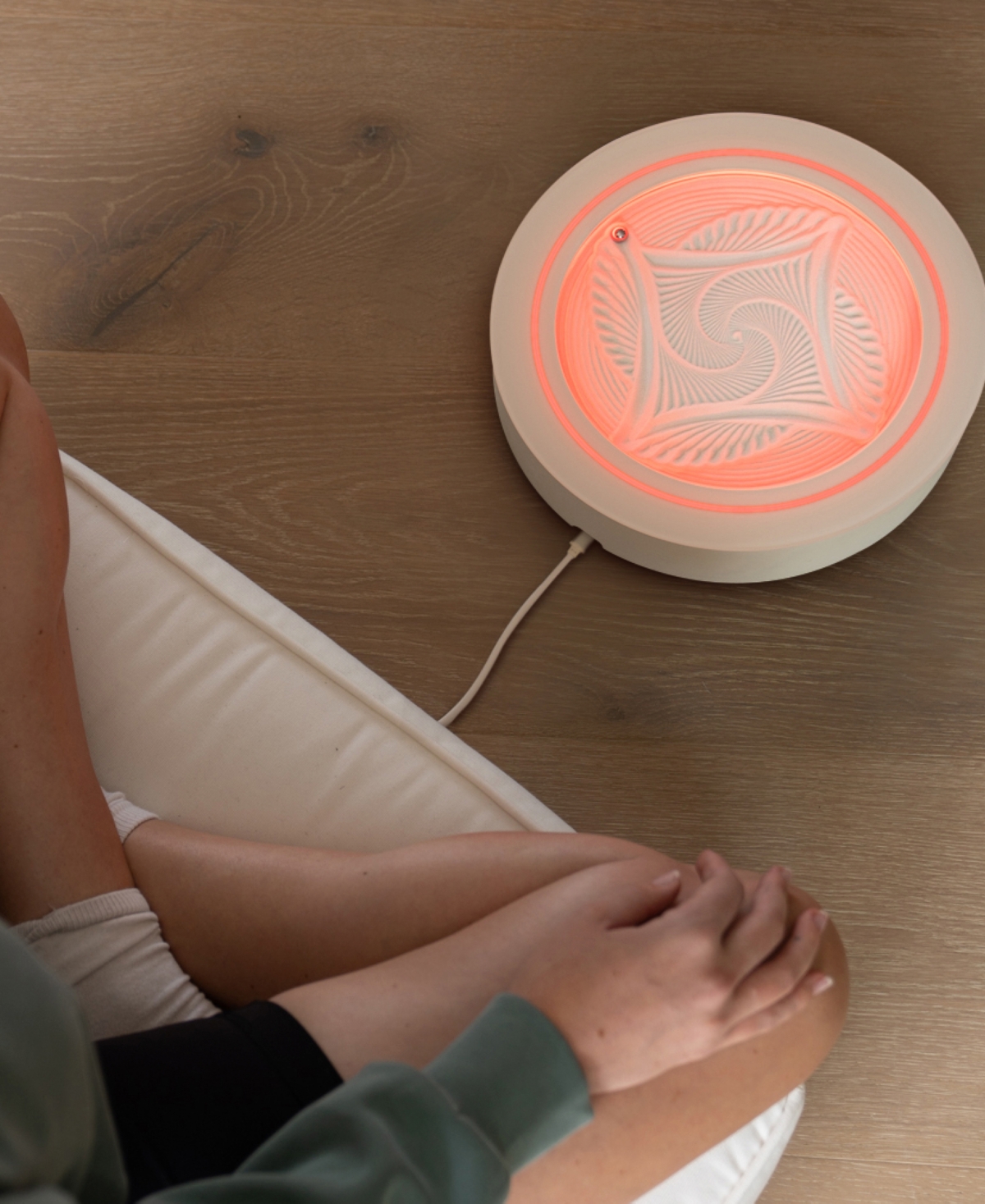 Homedics 11" Drift Sandscape In Cream
