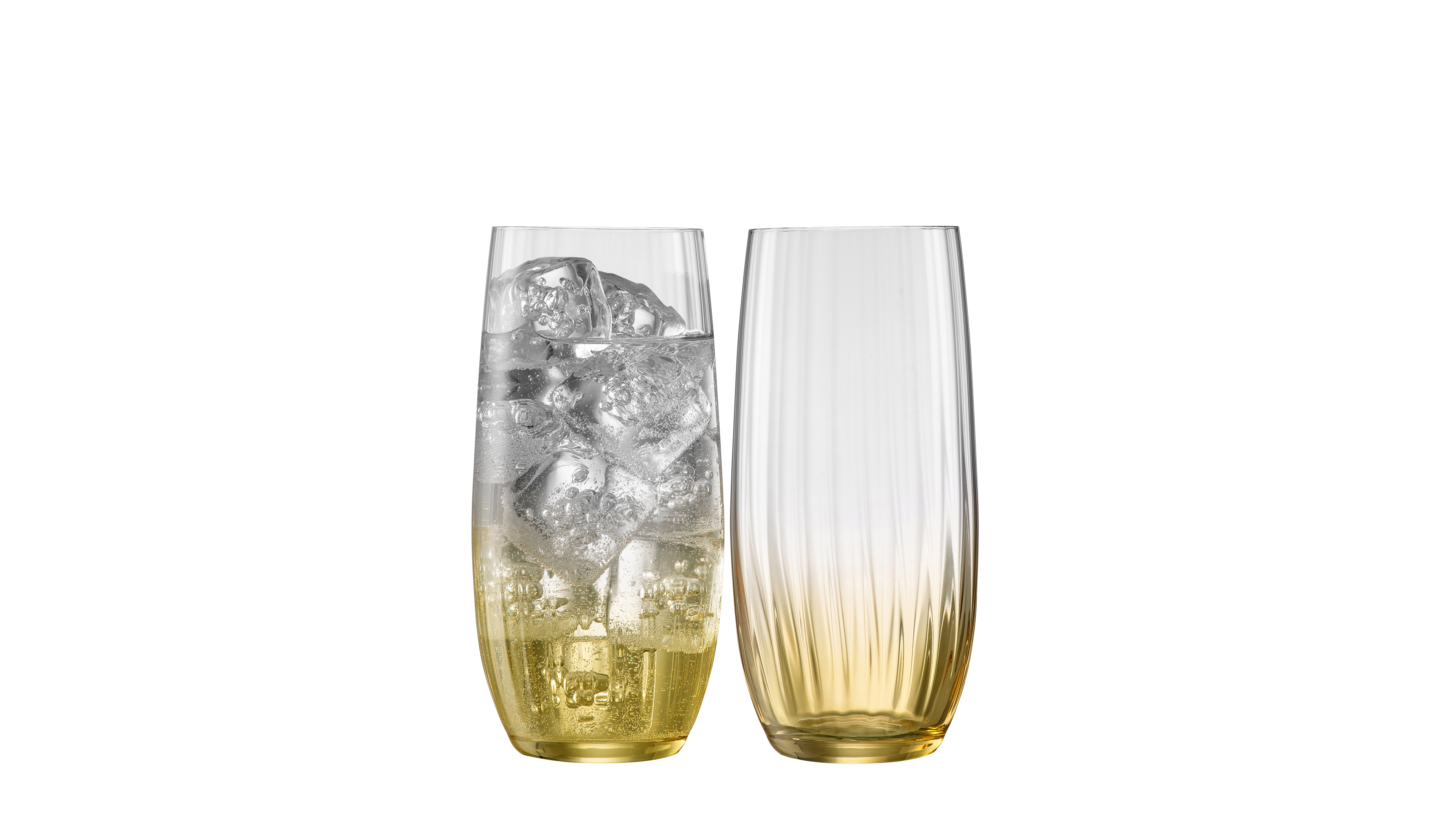 Galway Crystal Erne Hiballs, Set of 2
