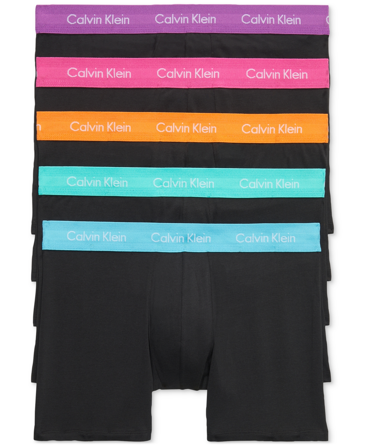 Shop Calvin Klein Men's The Pride Edit 5-pk. Boxer Briefs In Black Assorted