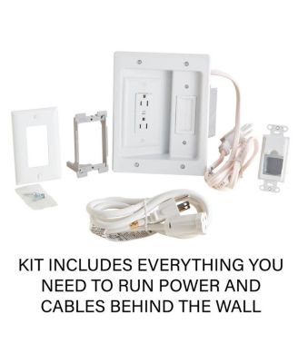 SA-IWP1 In-Wall TV Power and Cable Management Kit