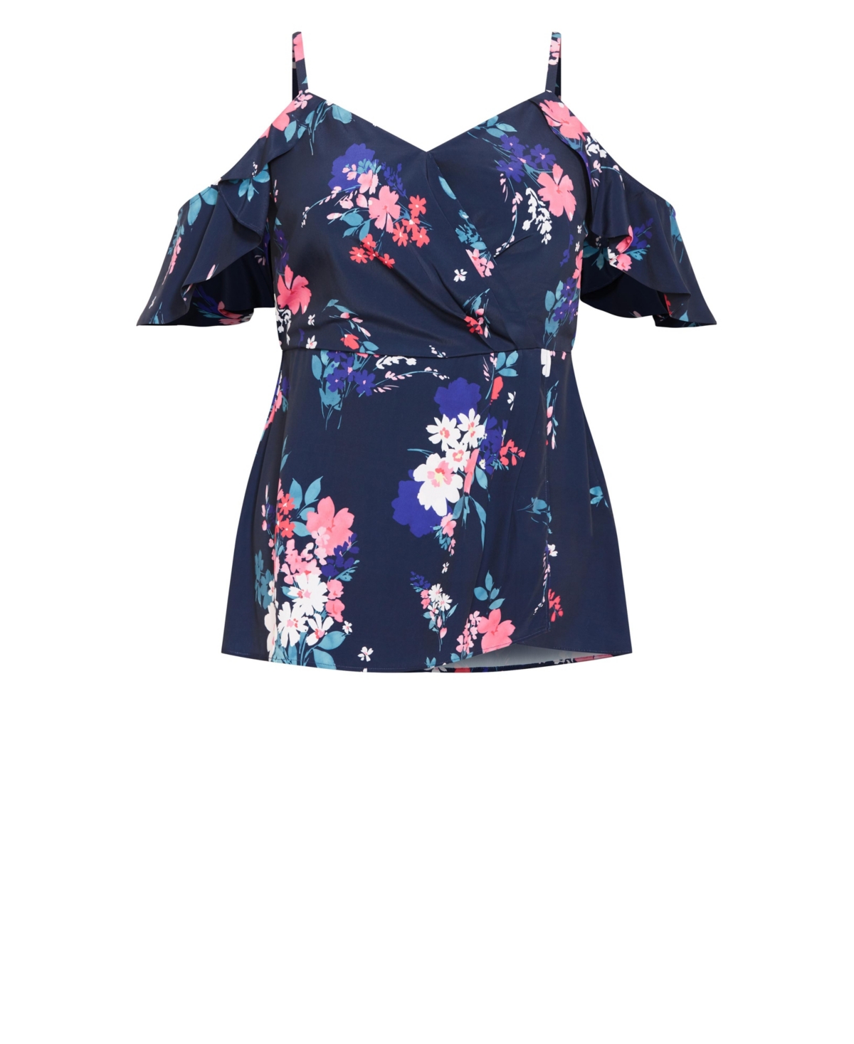 City Chic Women's Kallie Print Top