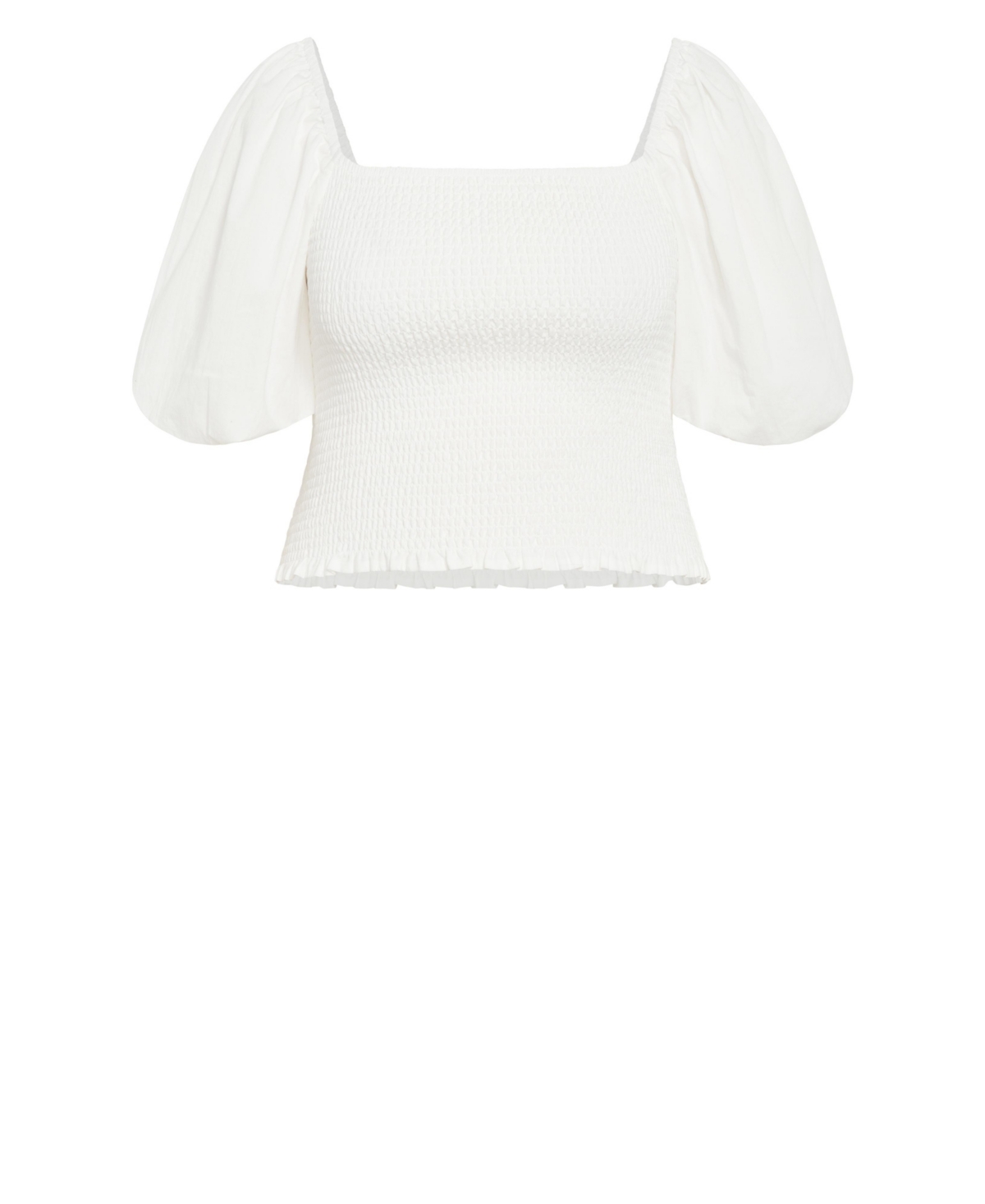 City Chic Women's Ariella Balloon Sleeves Top