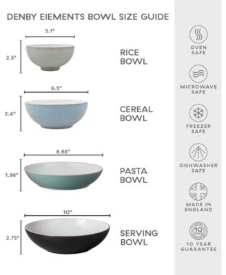 Elements Rice Bowls, Set of 4
