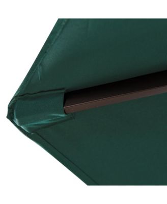9 Ft Outdoor Patio Market Umbrella with Tilt and Crank