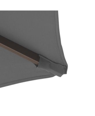 9 Ft Outdoor Patio Market Umbrella with Tilt and Crank