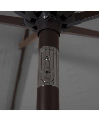 9 Ft Outdoor Patio Market Umbrella with Tilt and Crank