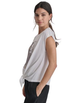 Banded Bottom Tops - Macy's