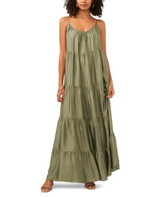 Vince Camuto - Women's Tiered Relaxed-Fit Maxi Dress