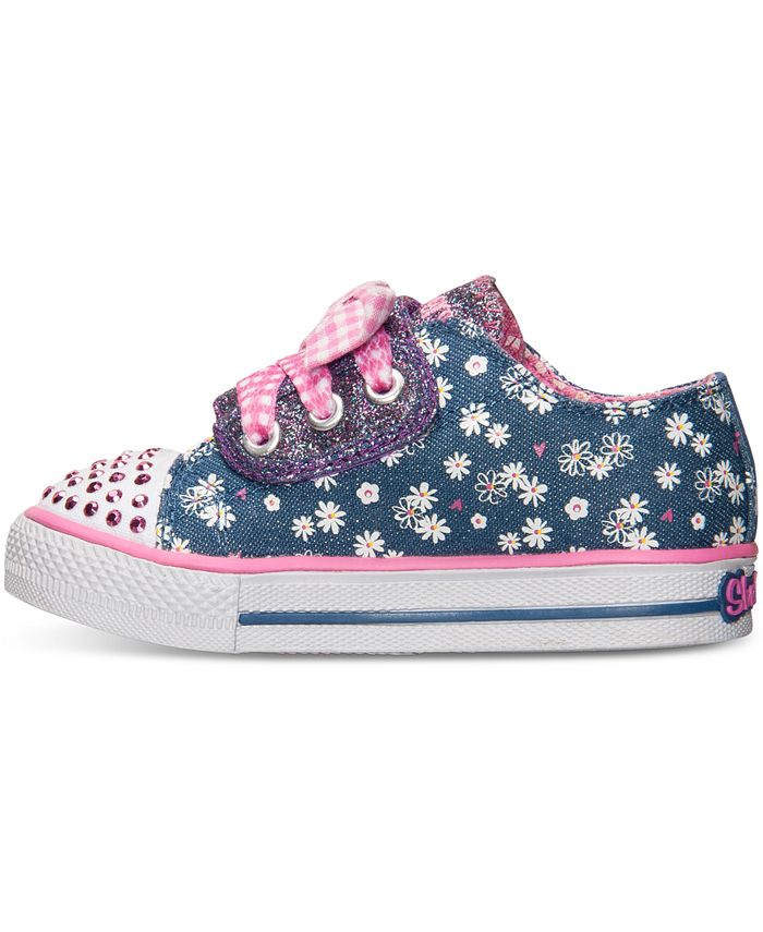 Skechers twinkle sales toes denim daisy