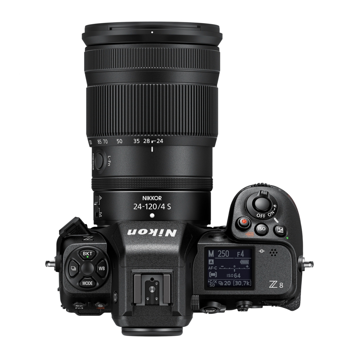 Nikon Z8 Mirrorless Camera with 24-120mm f/4 Lens