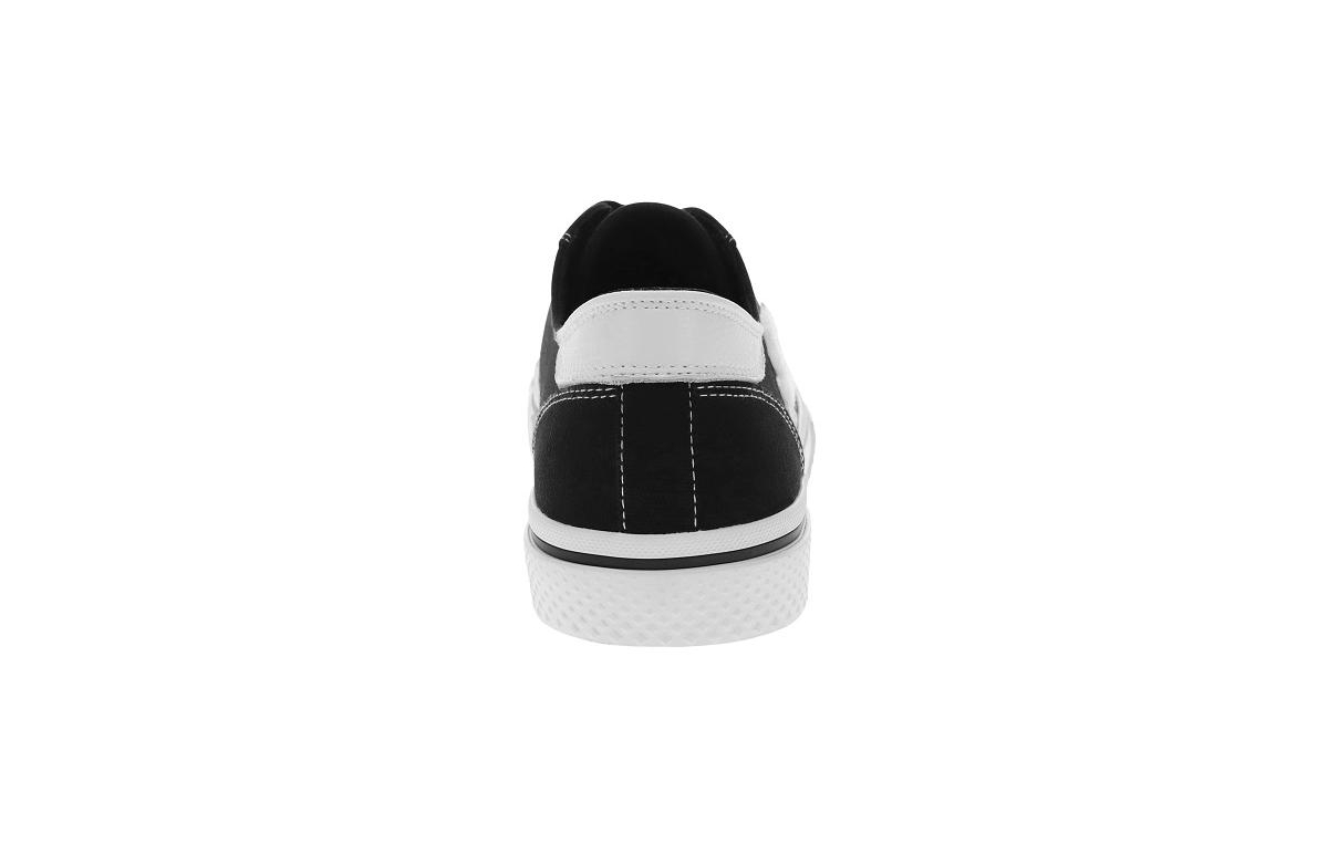 Shop Starter Men's Tradition Low Sneaker In Black,white