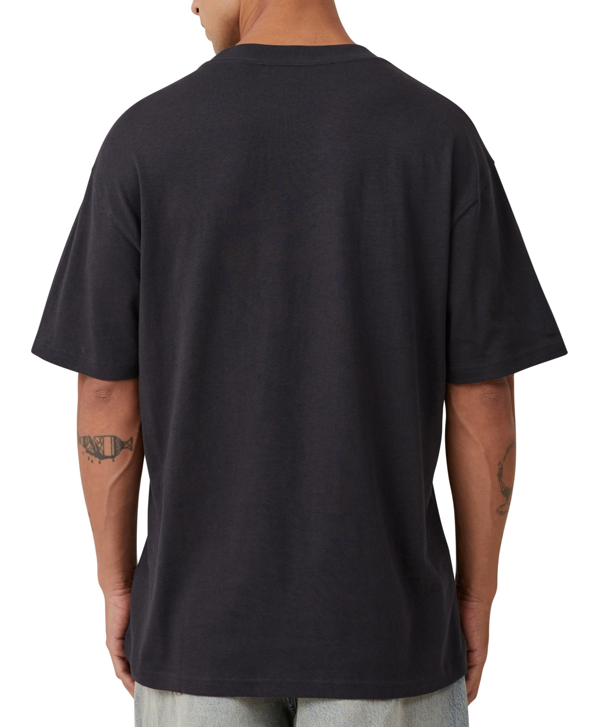 COTTON ON MEN'S LOOSE FIT MUSIC T-SHIRT 